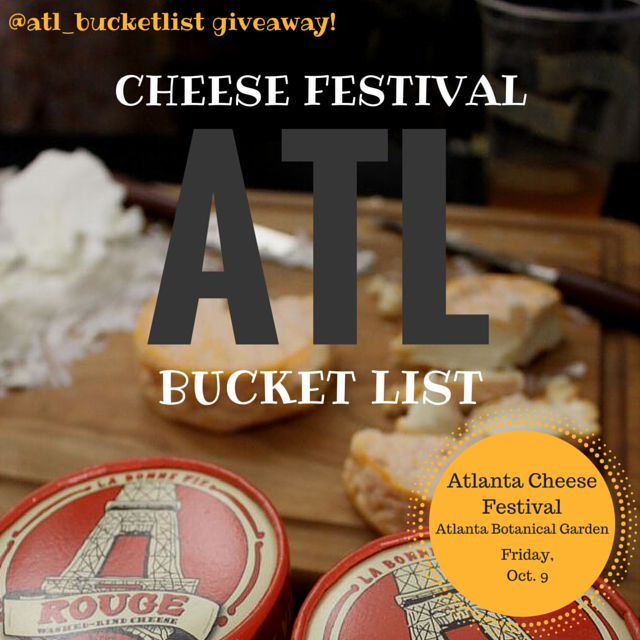 Atlanta Cheese Festival Giveaway