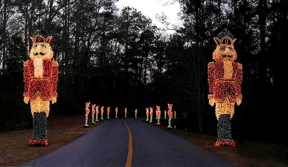 Nutcracker | Fantasy in Lights | Callaway Gardens | Christmas Lights in Atlanta