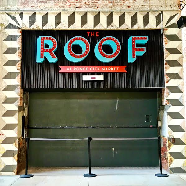 the roof elevator