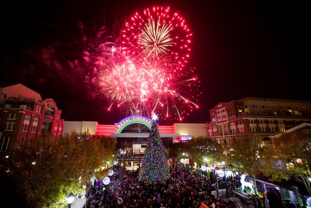 Atlantic Station Christmas Tree Lighting | Atlantic Station | Ice Skating in Atlanta