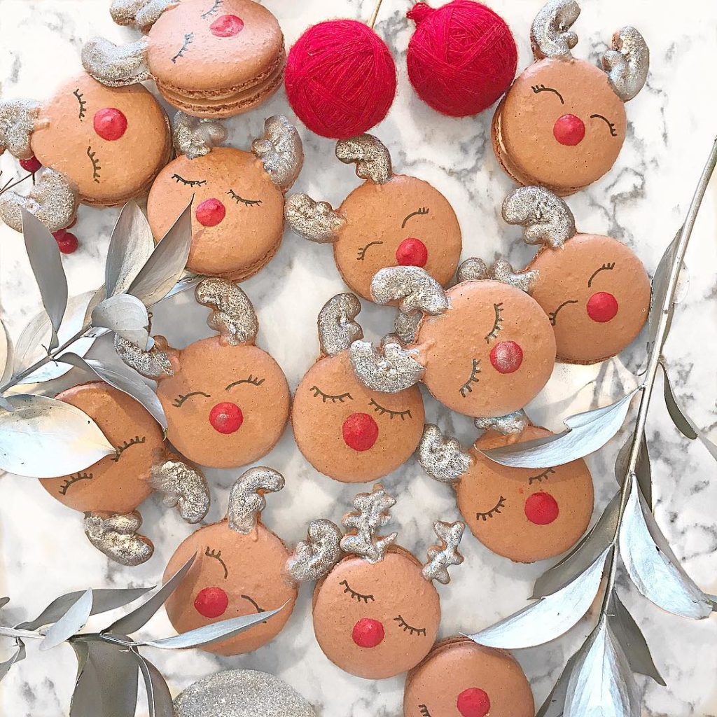 Reindeer Macarons | Mac Lab Bakery | ATL Bucket List