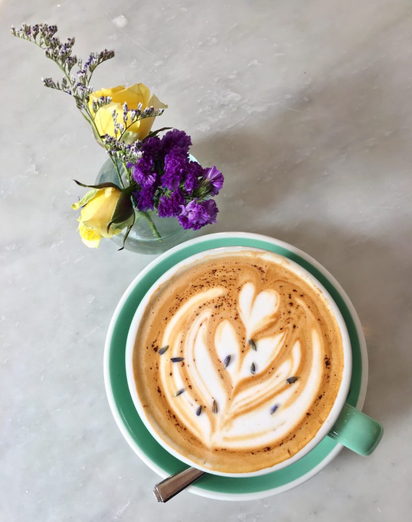 Spiced Lavender Mocha from Collins Quarter | Bucket List Travels: Savannah | ATL Bucket List