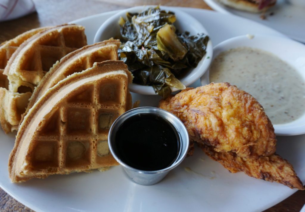 Chicken- n-Waffles from Smoke Ring | ATL Bucket List