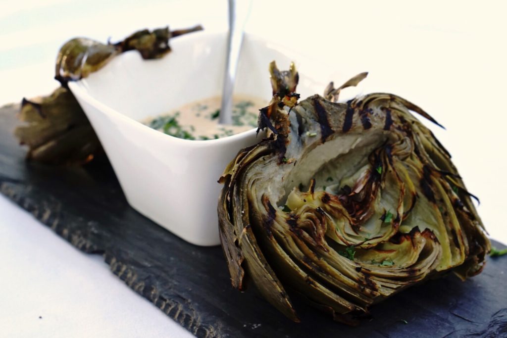 Grilled Artichoke | Yebo Beach Haus | ATL Bucket List