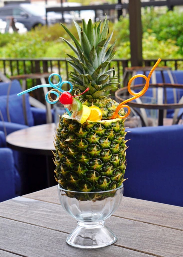 Pineapple 'Tiki Bomb' for Two | Tupelo Honey Cafe | Atlanta's Best Summer Cocktails | ATL Bucket List