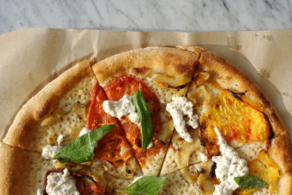 Heirloom Tomato Pizza | True Food Kitchen | ATL Bucket List