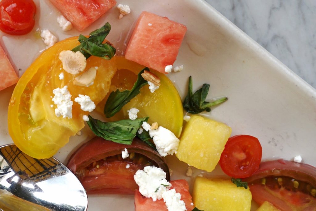 Heirloom Tomato & Watermelon | True Food Kitchen | ATL Bucket List